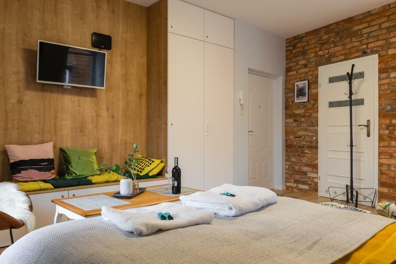 Szczecin Old Town Apartments - Riverside Lux Studio Buitenkant foto