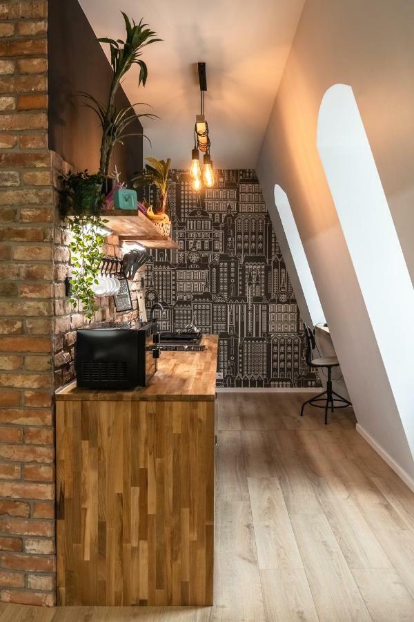Szczecin Old Town Apartments - Riverside Lux Studio Buitenkant foto